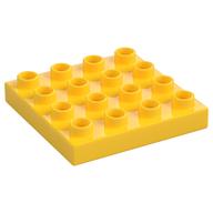 Duplo Plate 4 x 4 (Yellow)