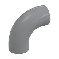 Brick Round 1 x 1 diameter Tube with 90 Degree Elbow (2 x 2 x 1) and Axle Holes (Crossholes) at each end (Light Bluish Gray)