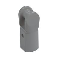 Bar Holder with Hole and Bar Handle (Light Bluish Gray)