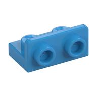 Bracket 1 x 2 - 1 x 2 Inverted (Dark Azure)