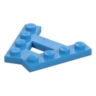 Wedge Plate 4 Stud 45° Angle Plate (Dark Azure)