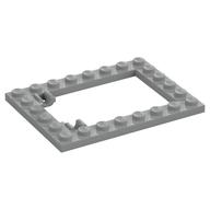 Plate Special 6 x 8 Trap Door Frame Horizontal [Long Pin Holders] (Light Bluish Gray)