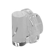 Plate Special Round 1 x 1 with Hollow Stud and Bar on Underside (Trans-Clear)