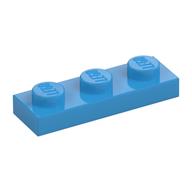 Plate 1 x 3 (Dark Azure)