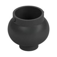 Minifig Pot Small with Handle Holders (Pearl Titanium)