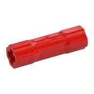 Technic Driving Ring Connector Smooth [4 rounded side walls] (Red)