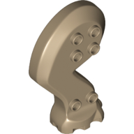 Creature Body Part, Leg, Front, Right (Dark Tan)