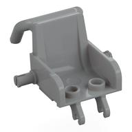 Equipment Medical Wheelchair with Clips for Wheels (Light Bluish Gray)