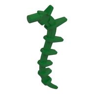 Plant / Creature Body Part, Vine / Tail / Tentacle / Bionicle Spine, Spiky (Green)