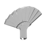 Equipment Hand Fan [Plain] (Trans-Clear)