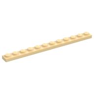 Plate 1 x 12 (Tan)