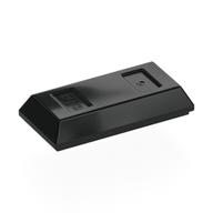 Tile Special 1 x 2 with Sloped Walls AKA Money / Gold Bar [Ingot] (Black)