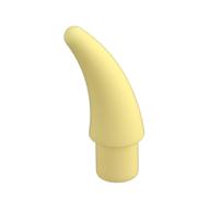 Animal Body Part, Barb / Claw / Tooth / Talon / Horn, Small (Bright Light Yellow)