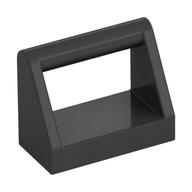 Tile Special 1 x 2 with Handle (Pearl Titanium)