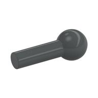 Bar 2L with Towball (Dark Bluish Gray)