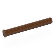 Technic Axle 5 with Stop (Reddish Brown)