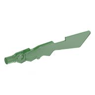 Weapon Sword with Jagged Edges and Marbled White Pattern (Trans-Green)