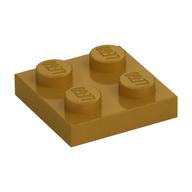 Plate 2 x 2 (Pearl Gold)