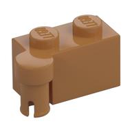 Hinge Brick 1 x 4 [Upper] (Medium Nougat)