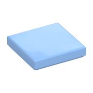 Tile 2 x 2 with Groove (Bright Light Blue)