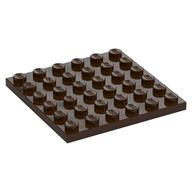 Plate 6 x 6 (Dark Brown)