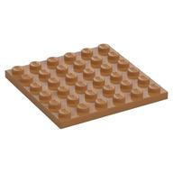 Plate 6 x 6 (Medium Nougat)