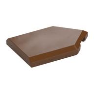 Tile Special 2 x 3 Pentagonal (Reddish Brown)