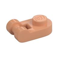 Plate Special 1 x 1 Rounded with Handle (Nougat)