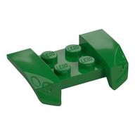 Mudguard 2 x 4 with Molded Headlights (Green)