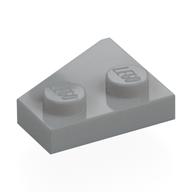 Wedge Plate 2 x 2 Right (Light Bluish Gray)