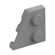 Wedge Plate 2 x 2 Left (Light Bluish Gray)