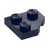 Wedge Plate 2 x 2 Cut Corner (Dark Blue)