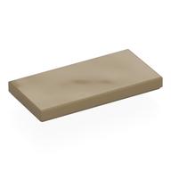 Tile 2 x 4 with Groove (Dark Tan)