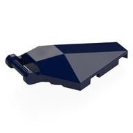 Windscreen 6 x 4 x 1 Hexagonal with Handle (Dark Blue)