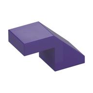 Brick Sloped 45° 2 x 1 with 2/3 Inverted Cutout and no stud (Dark Purple)