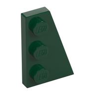 Wedge Plate 3 x 2 Right (Dark Green)