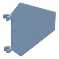 Flag 5 x 6 Hexagonal with U Clips (Sand Blue)