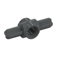Technic Pin Connector Hub with 2 Axles (Dark Bluish Gray)