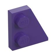 Wedge Plate 2 x 2 Right (Dark Purple)