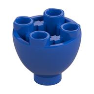 Brick Round 2 x 2 x 1 1/3 Inverted (Blue)