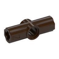 Technic Axle and Pin Connector Angled #2 - 180° (Dark Brown)