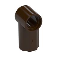 Technic Axle and Pin Connector Angled #1 (Dark Brown)