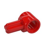 Technic Pin Connector Hub with 1 Axle (Red)