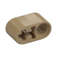 Technic Beam 1 x 2 Thick with Pin Hole and Axle Hole (Dark Tan)