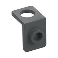 Minifig Neckwear Bracket [One Stud] - Reinforced (Dark Bluish Gray)