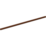 Hose Rigid 3mm D. 14L / 11.2cm (Reddish Brown)