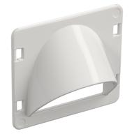 Duplo Door / Window with Curved Window Arch (White)