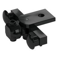 Train Buffer Beam with Sealed Magnets [Type 3 with Closed Bottom] (Black)