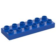 Duplo Plate 2 x 6 (Blue)