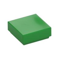 Tile 1 x 1 with Groove (Bright Green)